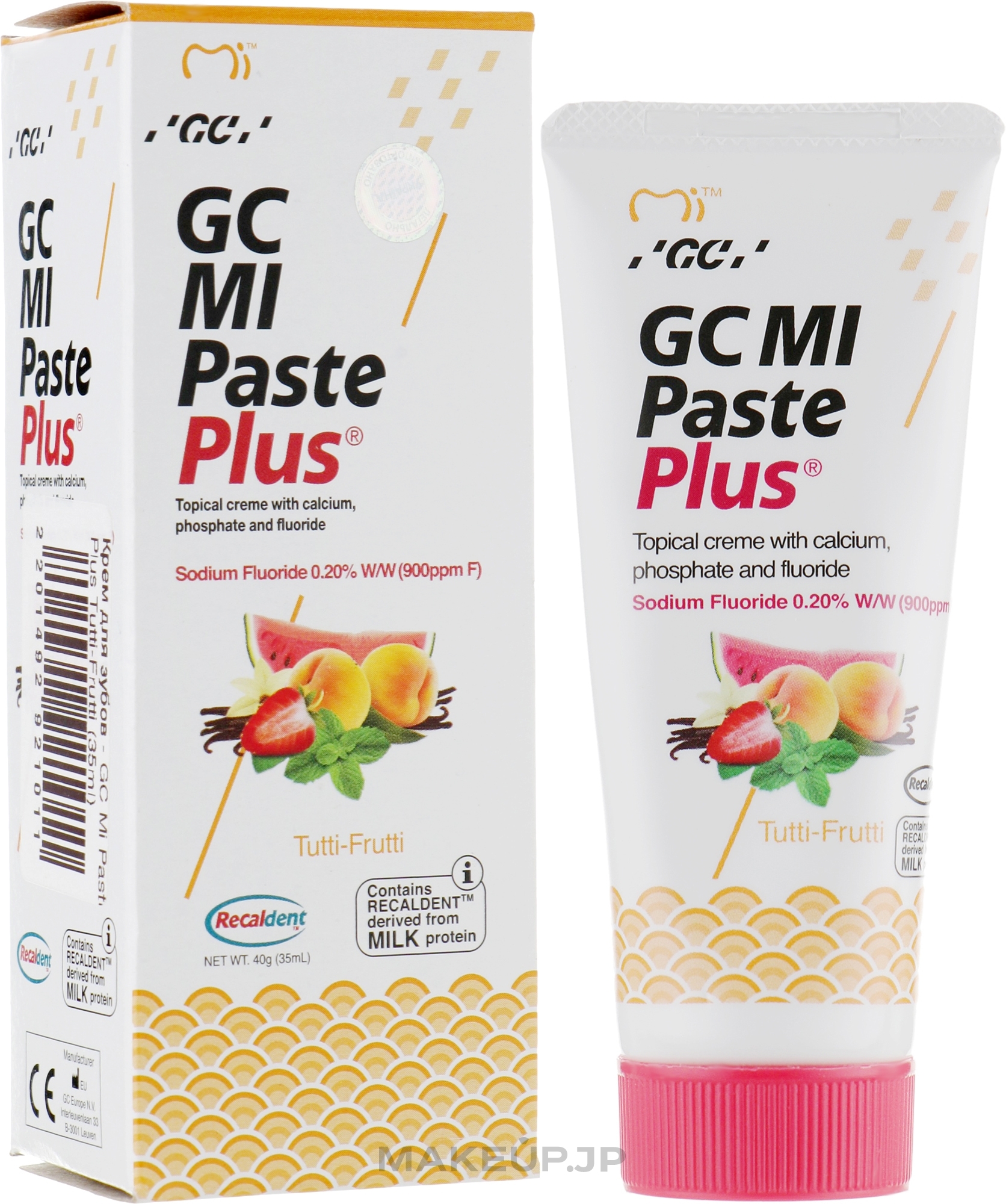 Tooth Cream - GC Mi Paste Plus Tutti-Frutti — photo 35 ml