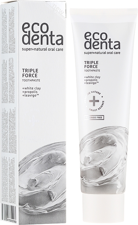 Triple Action Toothpaste with White Clay and Propolis - Ecodenta Extra Toothpaste — photo N1