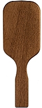 Hair Brush, dark - RareCraft Paddle Brush — photo N2