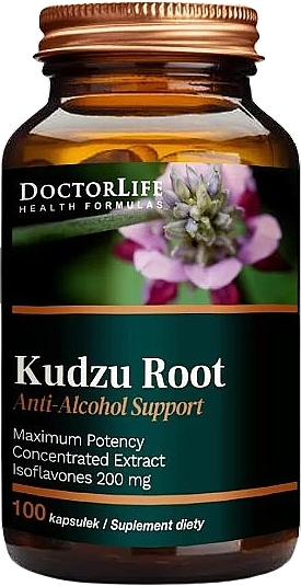Kudzu Root Food Supplement - Doctor Life Kudzu Root 500 mg — photo N1