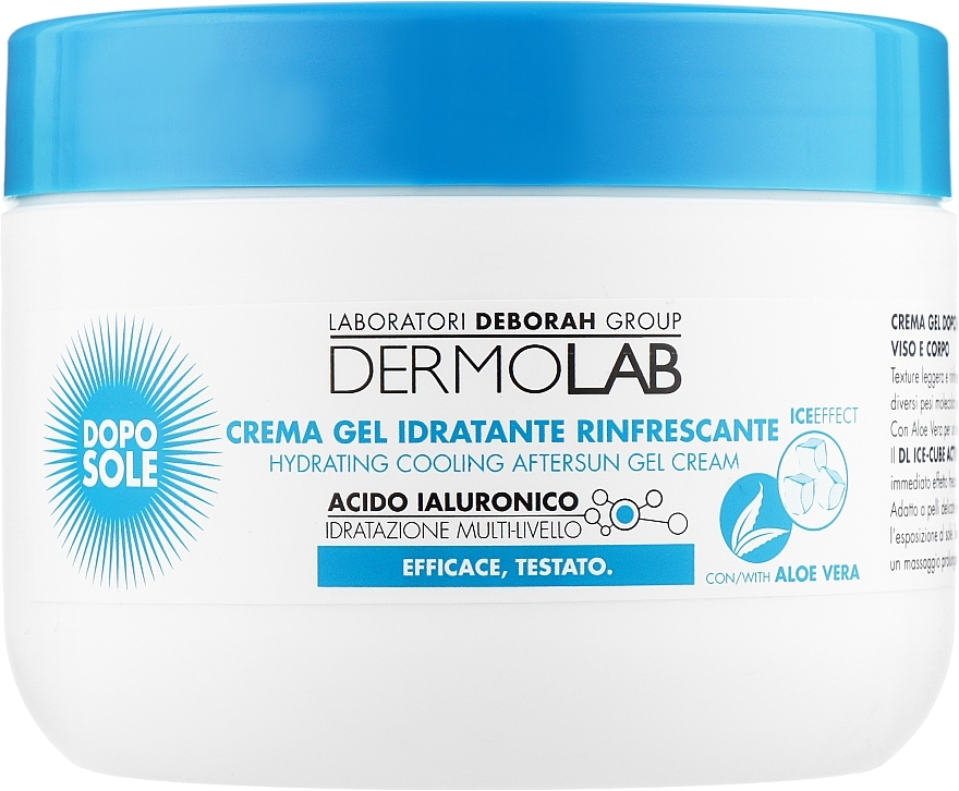 After Sun Cream - Deborah Milano Dermolab Aftersun Gel Cream — photo N1