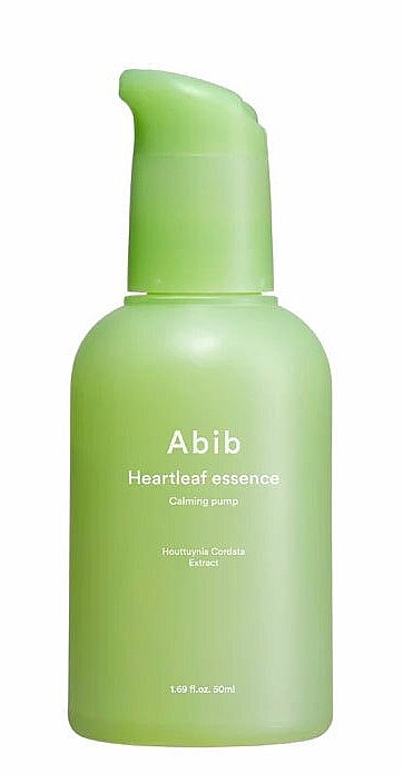 Soothing Face Essence - Abib Heartleaf Essence Calming Pump — photo N1