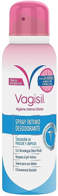 Intimate Hygiene Deodorant Spray - Vagisil Intimate Deodorant Spray — photo N1