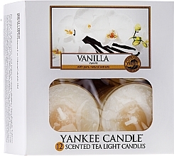 Fragrances, Perfumes, Cosmetics Tea Light Candles - Yankee Candle Scented Tea Light Candles Vanilla