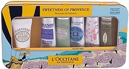 Fragrances, Perfumes, Cosmetics Set - L'Occitane Almond Sweetness Of Provence (b/milk/20 ml + h/cr/5 x 30ml)