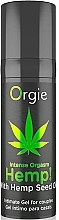 Energizing Gel with Hemp Oil - Orgie Hemp! Intense Orgasm Intimate Gel — photo N1