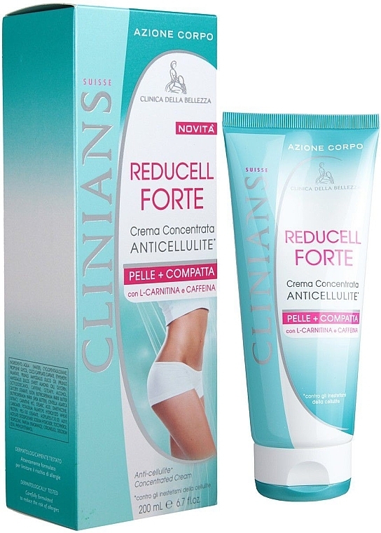 Concentrated Anti-Cellulite Body Cream - Clinians Body Reducell Forte — photo N1