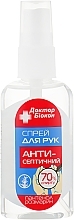 Hand Antiseptic Spray "Panthenol & Rosemary" - Biokon Doctor Biokon — photo N1