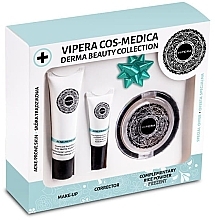 Fragrances, Perfumes, Cosmetics Set - Vipera Cos-Medica Derma Beauty Collection Set (foundation/25ml + concealer/8ml + powder/13g)