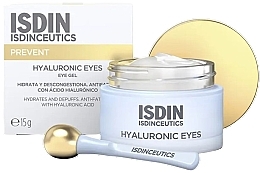 Fragrances, Perfumes, Cosmetics Eye Contour Gel - Isdin Isdinceutics Hyaluronic Eyes Gel