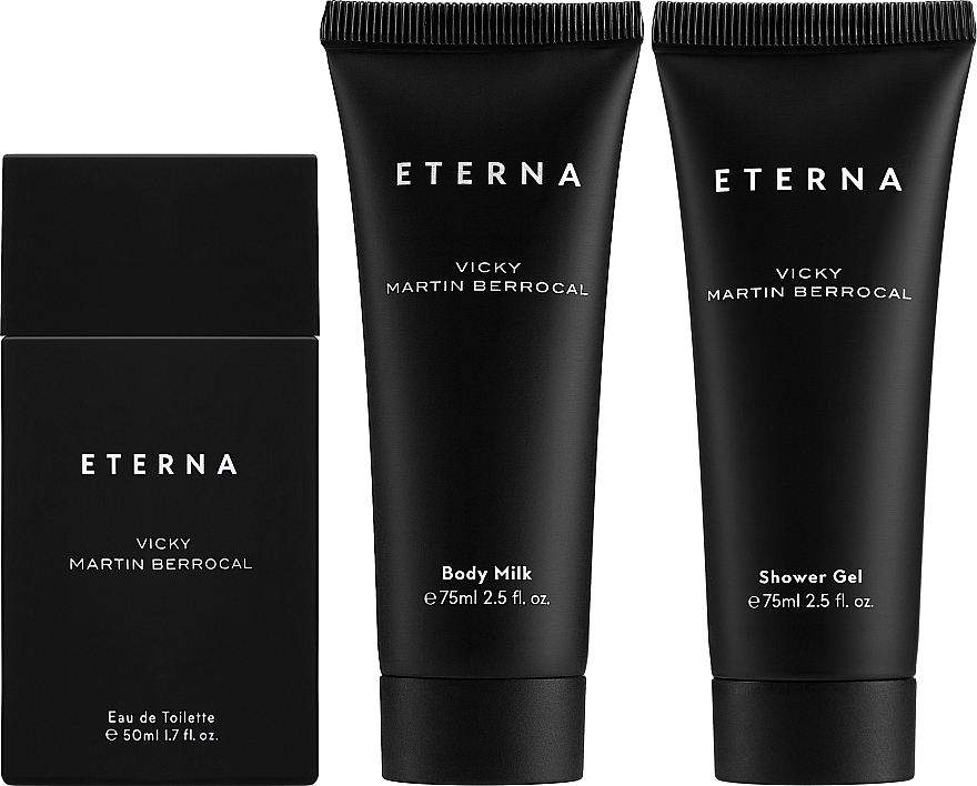 Vicky Martin Berrocal Eterna - Set (edt/50ml + b/milk/75ml + sh/gel/75ml) — photo N2