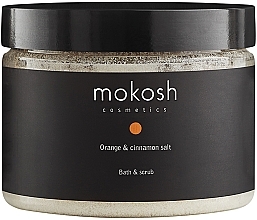Bath Salt "Orange with Cinnamon" - Mokosh Cosmetics Orange With Cinnamon Bath Salt — photo N1