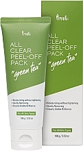 Fragrances, Perfumes, Cosmetics Green Tea Peel-Off Mask - Prreti All Clear Peel-Off Pack Green Tea