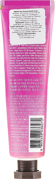 Quince Nourishing Hand Cream - Frudia My Orchard Quince Hand Cream — photo N2
