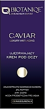 Firming Eye Cream - Biotaniqe Caviar Luxury Anti-Aging Eye Cream — photo N1