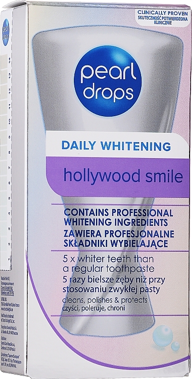 Whitening Toothpaste "Hollywood Smile" - Pearl Drops Hollywood Smile Ultimate Whitening — photo N2