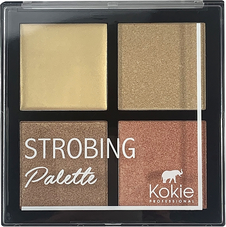 Strobing Palette - Kokie Professional Strobing Palette Get the Glow — photo N1