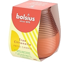 ガーデンキャンドル 、40H 、コーラル - Bolsius True Citronella — photo N2