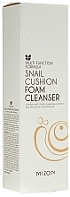 Fragrances, Perfumes, Cosmetics Cleansing Snail Foam - Mizon Snail Cushion Foam Cleanser