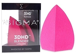 Makeup Sponge, pink - Sigma Beauty 3DHD Blender Pink — photo N1
