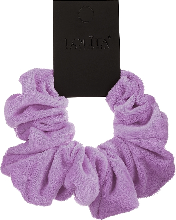 Velvet Scrunchie, purple XL - Lolita Accessoires — photo N1