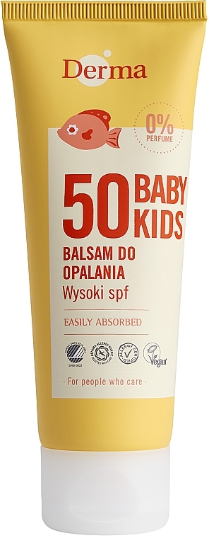 Baby Sunscreen SPF50 - Derma Baby Sun Screen High SPF50 — photo N1