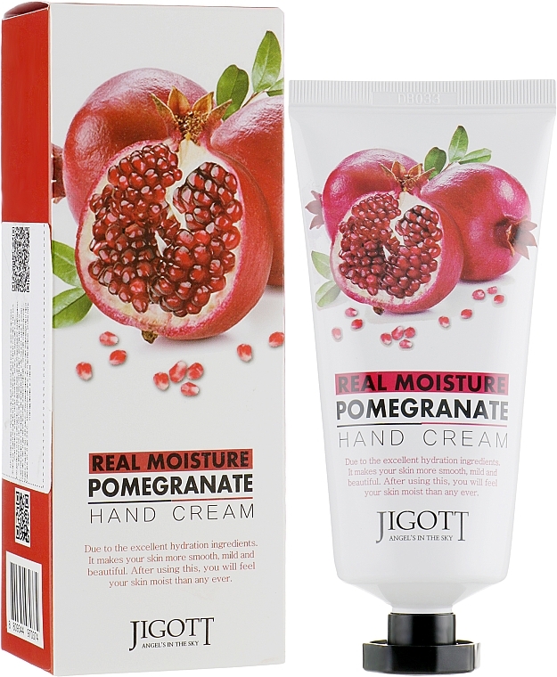 Hand Cream with Pomegranate Extract - Jigott Real Moisture Pomegranate Hand Cream — photo N1