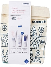 Fragrances, Perfumes, Cosmetics Set - Korres Yoghurt Hydrate Your Skin (gel/cr/40 ml + cr/20 ml + cleanser/20 ml)