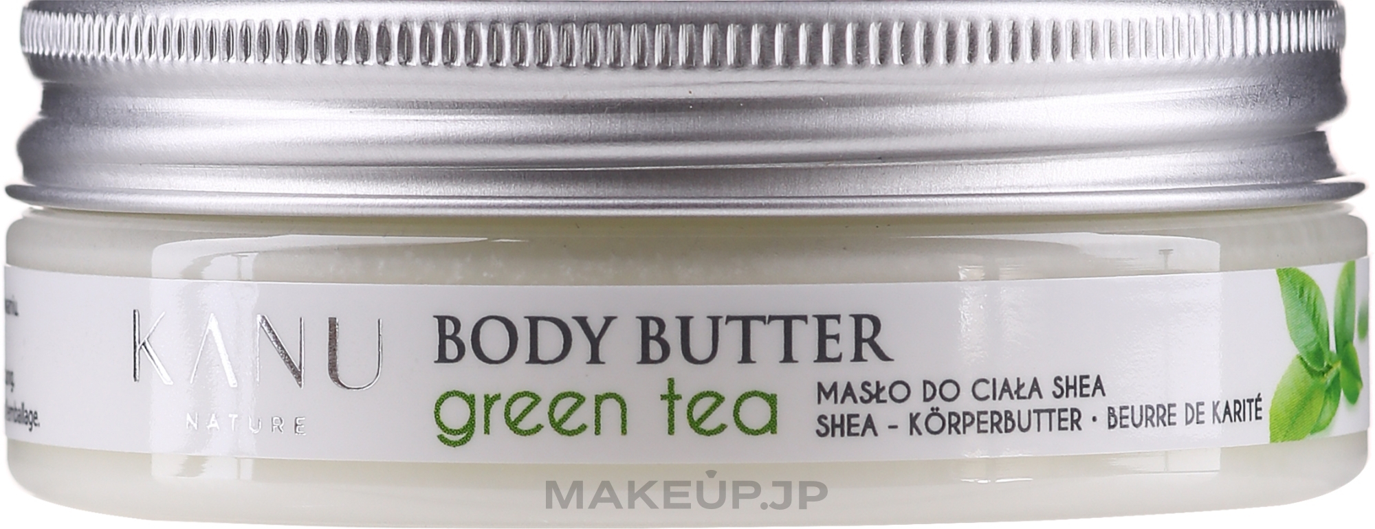 Body Butter "Green Tea" - Kanu Nature Green Tea Body Butter — photo 50 g
