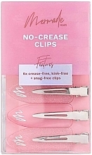 Fragrances, Perfumes, Cosmetics Hair Clips, 6 pcs - Mermade Hair No-Crease Clips