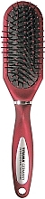 Massage Hair Brush, red, 23,5 cm - Titania Salon Professional — photo N1