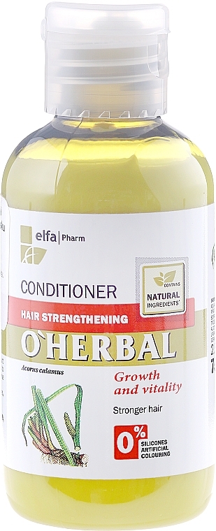 Strengthening Calamus Root Extract Hair Conditioner - O'Herbal — photo N1