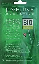 Fragrances, Perfumes, Cosmetics Face and Body Multifunctional Gel with Aloe - Eveline Cosmetics 99% Aloe Vera Gel For Face And Body (mini)