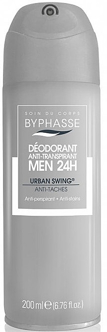 Deodorant - Byphasse Men 24h Anti-Perspirant Deodorant Urban Swing Spray — photo N1