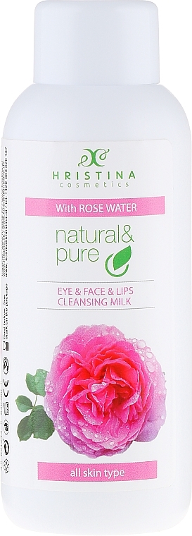 Rose Water Cleansing Milk - Hristina Cosmetics Cleansing Milk With Rose Water — photo N1