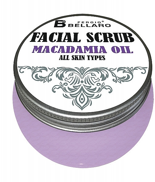 Macadamia Oil Face Scrub - Fergio Bellaro Facial Scrub — photo N1