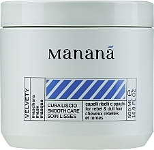 Fragrances, Perfumes, Cosmetics Disciplining Hair Mask - Manana Velvety Shampoo
