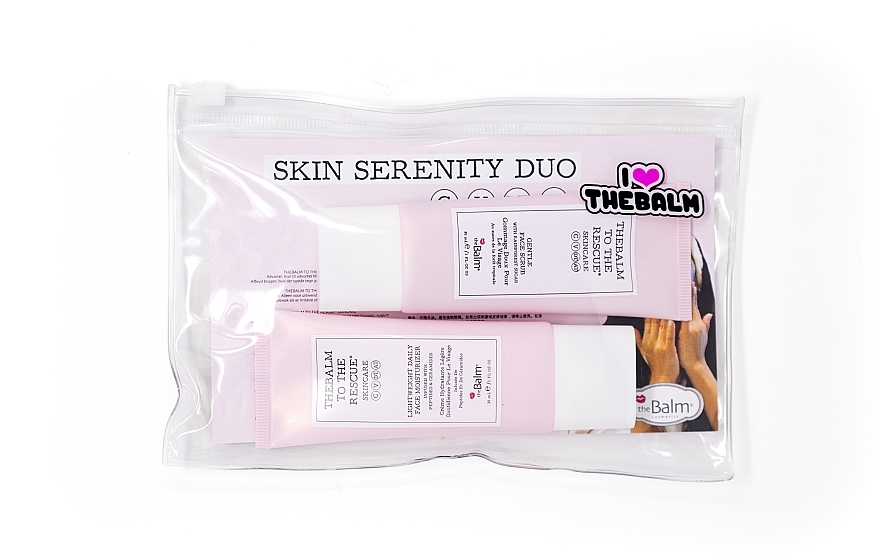 Set - theBalm To The Rescue Skin Serenity Duo (f/scr/30ml + f/cr/30ml) — photo N1