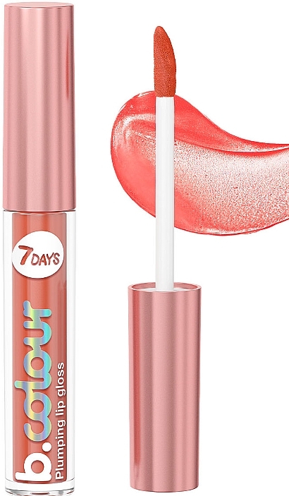 Volumizing Lip Gloss - 7 Days B.Colour Plumping Lip Gloss — photo N1