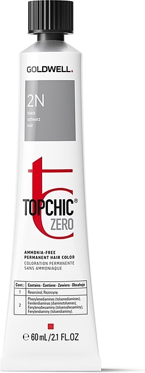 アンモニアフリー染毛剤 - Goldwell Topchic Zero Ammonia-Free — photo N1