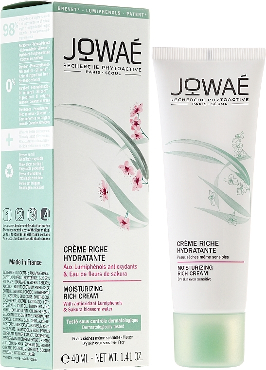 Face Cream - Jowae Moisturizing Rich Cream — photo N1