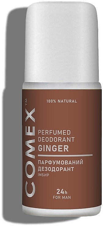 Natural Deodorant for Men 'Ginger' - Comex 24H — photo N1