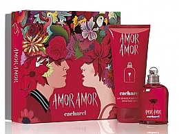 Fragrances, Perfumes, Cosmetics Cacharel Amor Amor Gift Set - Set (edt/100ml + b/lot/200ml)