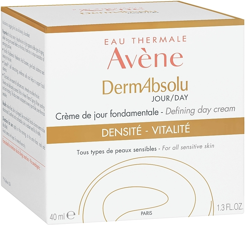 Modeling Facial Creamhe - Avene Eau Trmale Derm Absolu Day Cream — photo N3