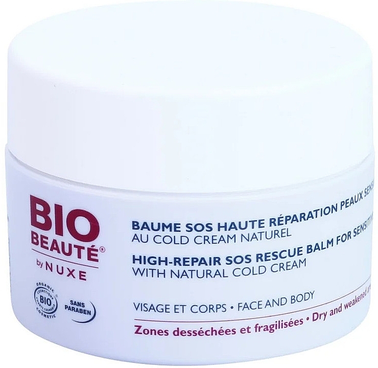 Face and Body Balm - Nuxe Bio Beaute High Nutrition SOS Rescue Balm — photo N1