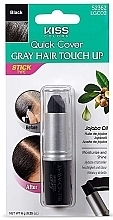 Hair Pomade - Kiss Quick Cover Gray Hair Touch Up Stick — photo N1