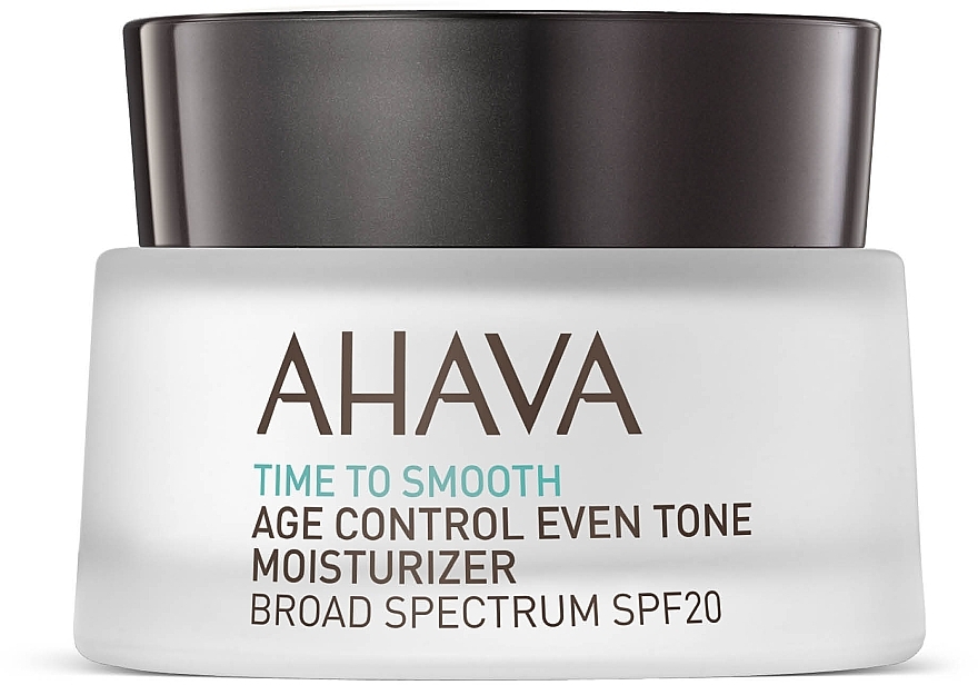 Rejuvenating & Moisturizing Even Skin Tone Cream SPF20 - Ahava Age Control Even Tone Moisturizer Broad — photo N1