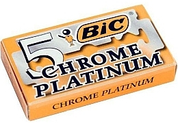 Fragrances, Perfumes, Cosmetics Razor Blade Set, 5 pcs - Bic Chrome Platinum