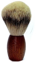 Shaving Brush, cedar wood - Golddachs Shaving Brush Silver Tip Badger Cedar Wood — photo N1