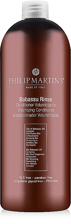 Volume Hair Conditioner - Philip Martin's Babassu Rinse Conditioner — photo N6